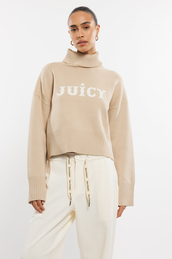 סוודר גולף Juicy Couture בצבע בז'