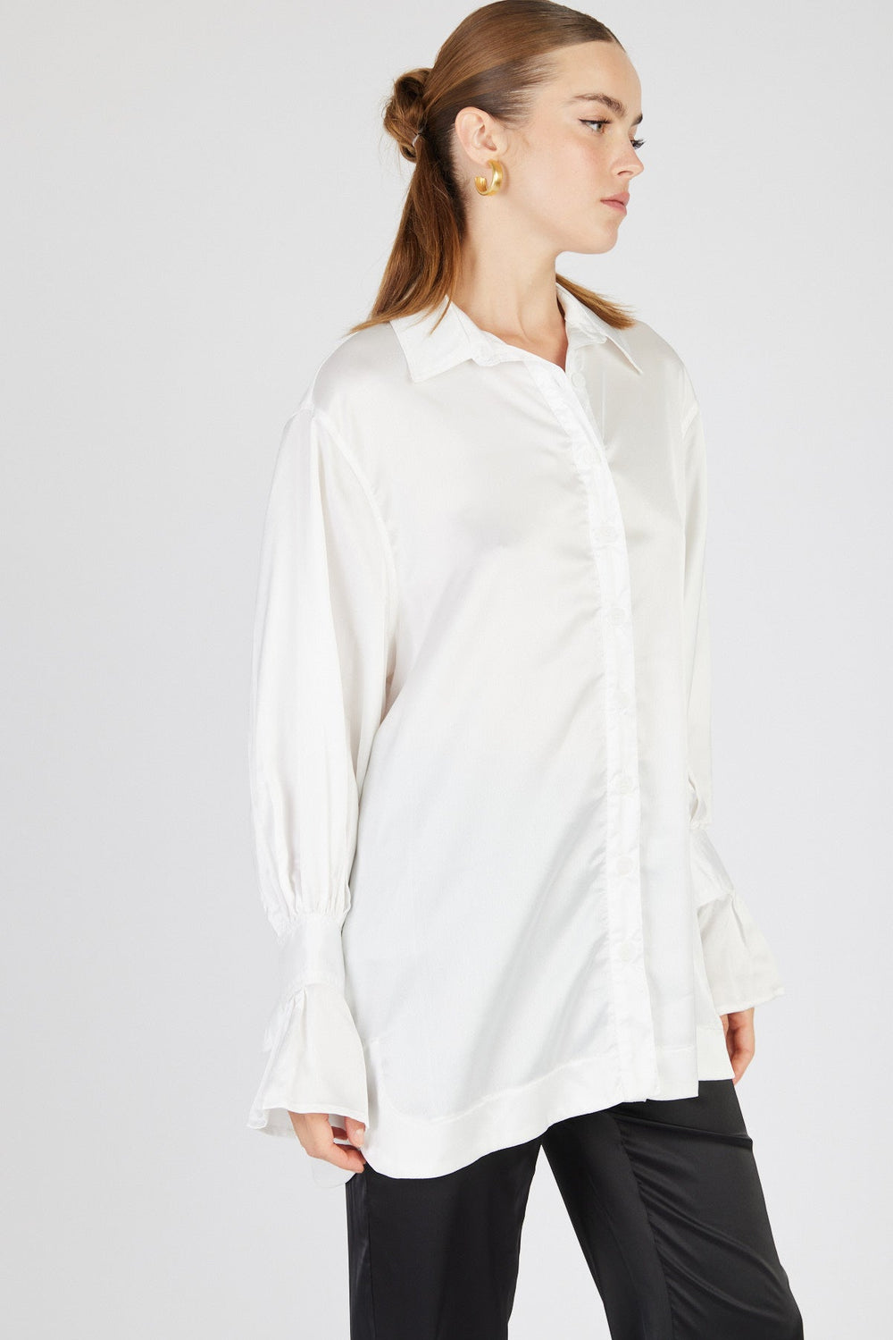 WILLA SHIRT דנה סידי WHITE 002 - Dana Sidi